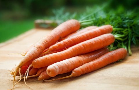 Zanahoria y betacaroteno