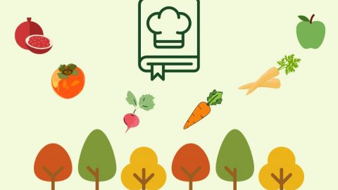 recetas con fruta y verdura de otoño